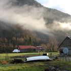 Nebel in "Handeland", Norge