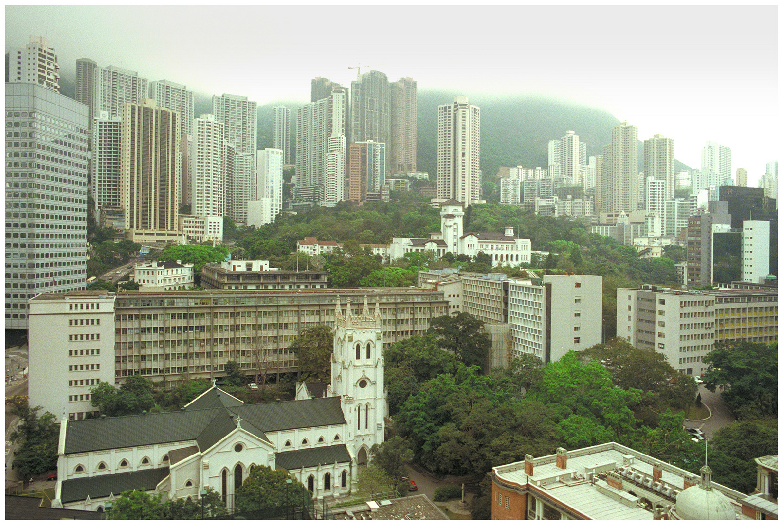 Nebel in Hong Kong