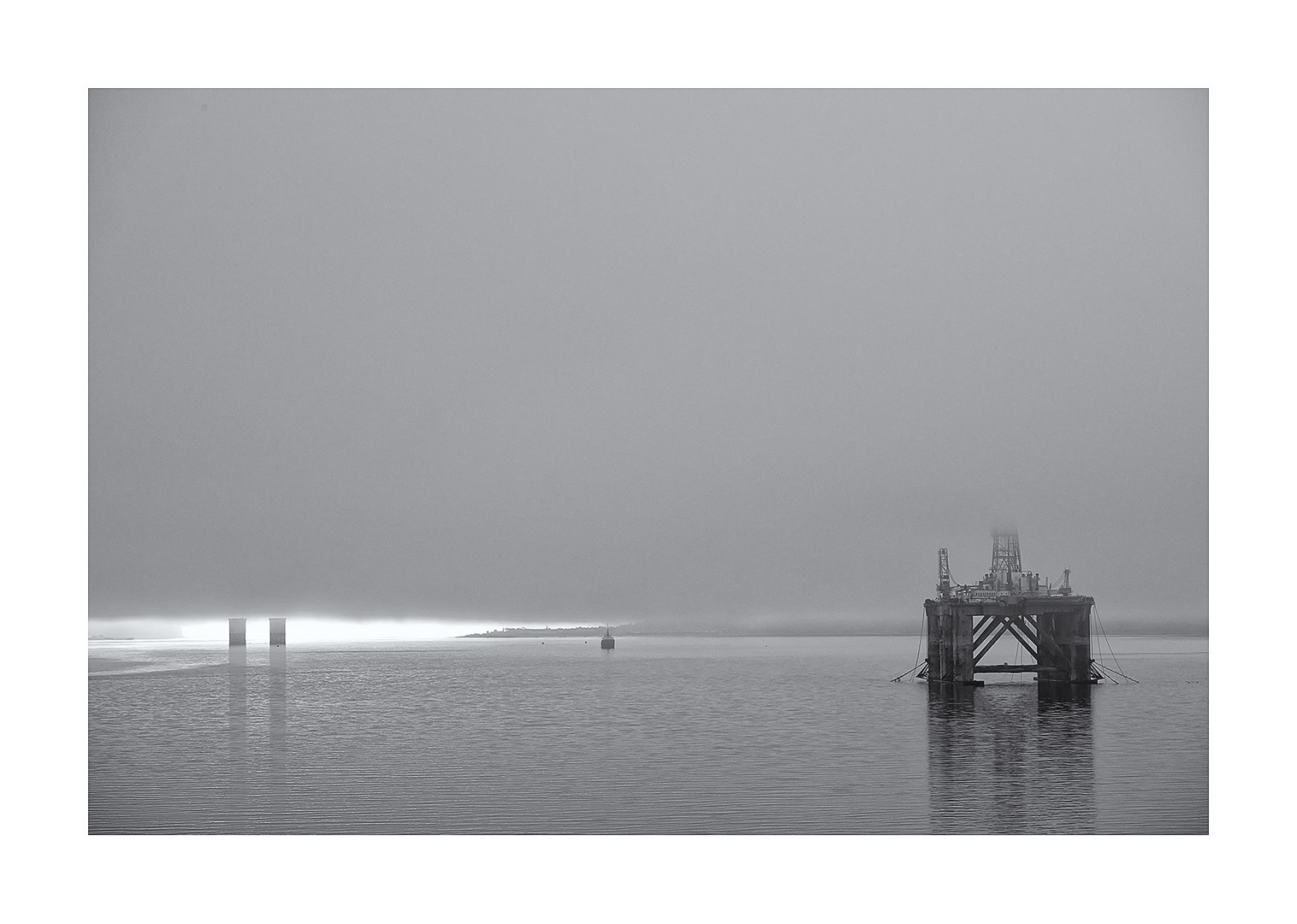 Nebel in Invergordon