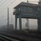 Nebel in Sangerhausen