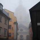 Nebel in Stockholm