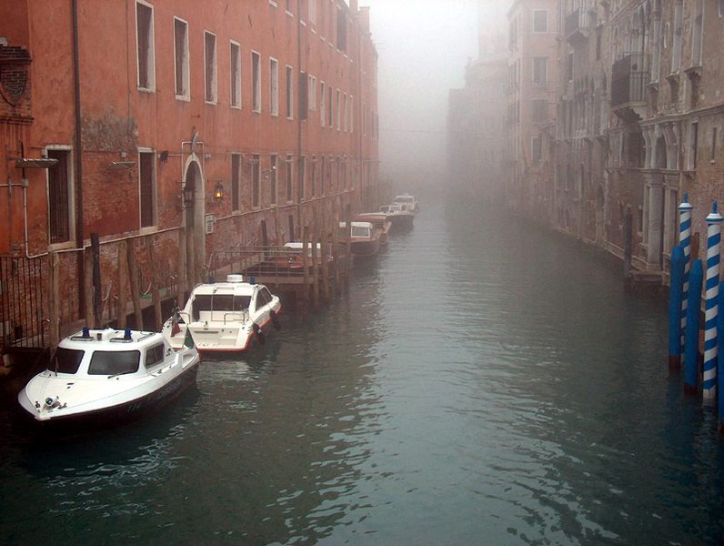 Nebel in Venedig