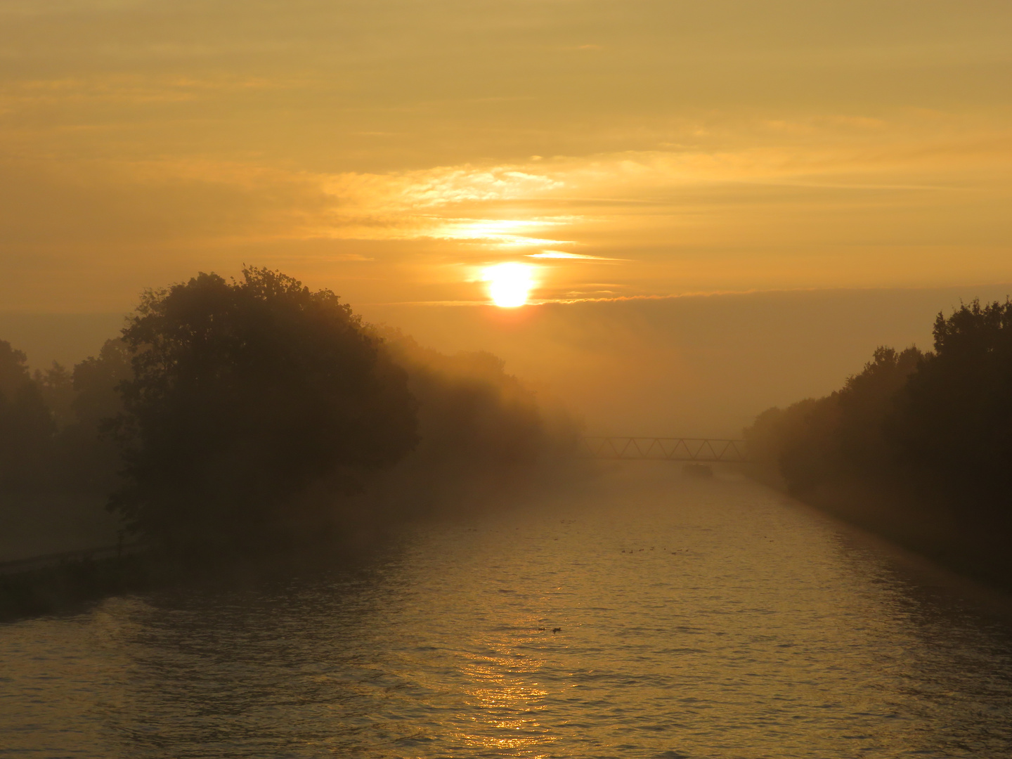 Nebel lichtet sich