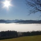 Nebel liegt im Steyrtal