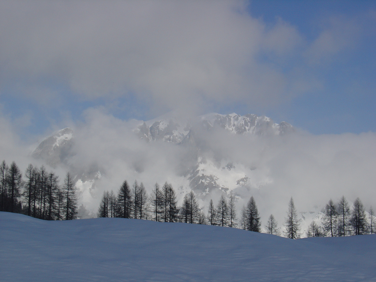 Nebel löst sich auf