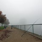 Nebel - Mainz-Kastel - Wiesbaden ....