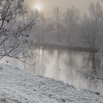 Nebel, Morgenfrost und Morgensonne