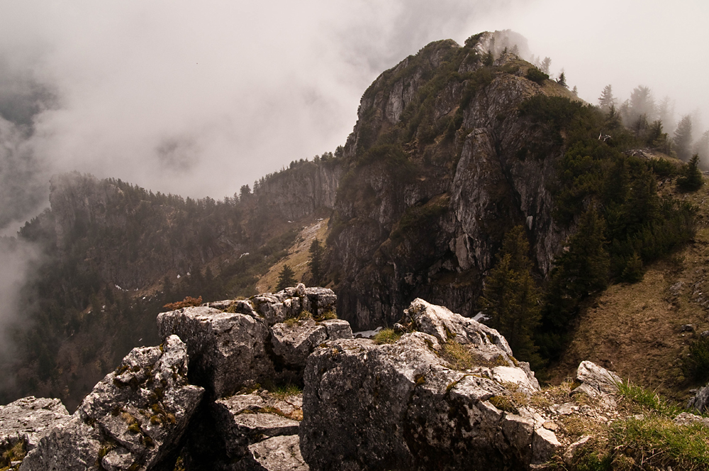 Nebel Reisen am Breitenstein