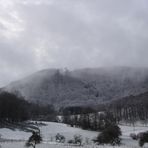 Nebel, Schnee, Wintereinbruch