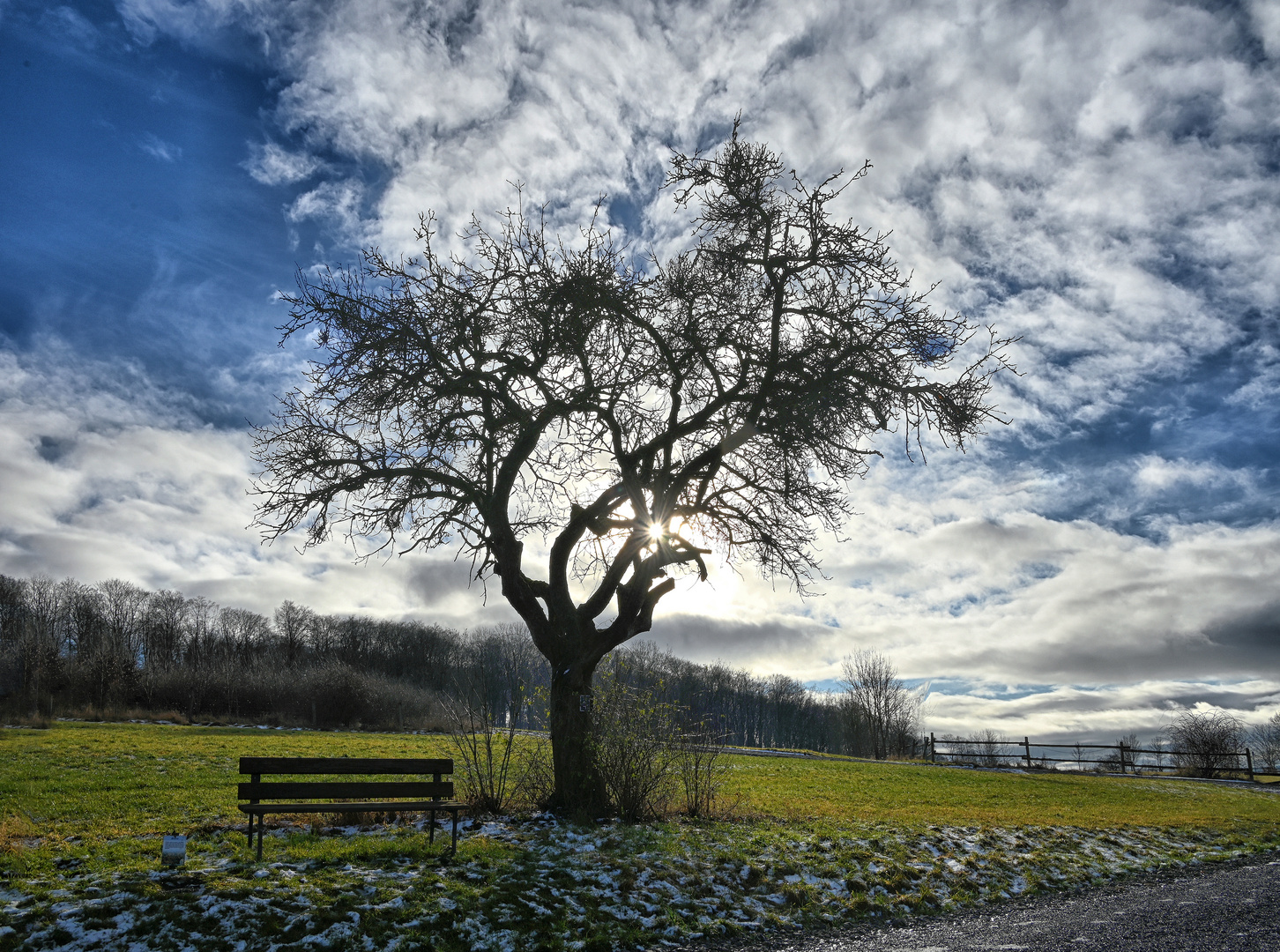 Nebel... Sonne... Wolken...