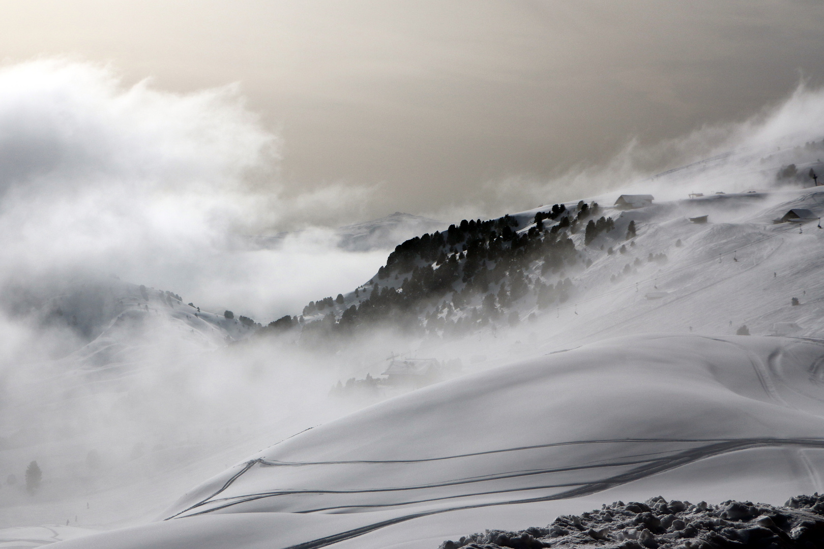 Nebel steigen auf