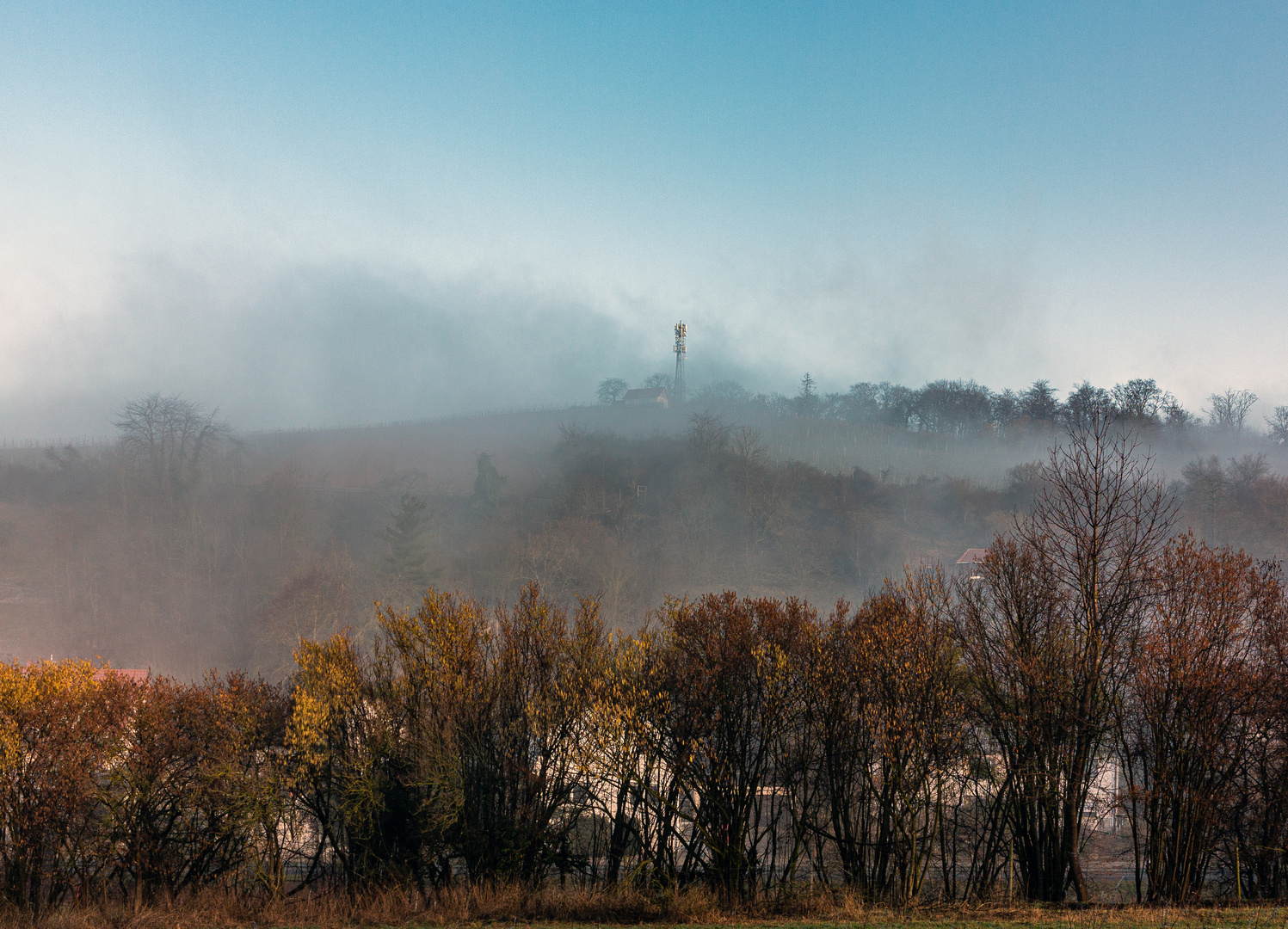 Nebel steigt