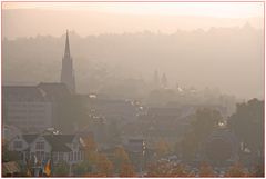 Nebel über Bad Dürkheim