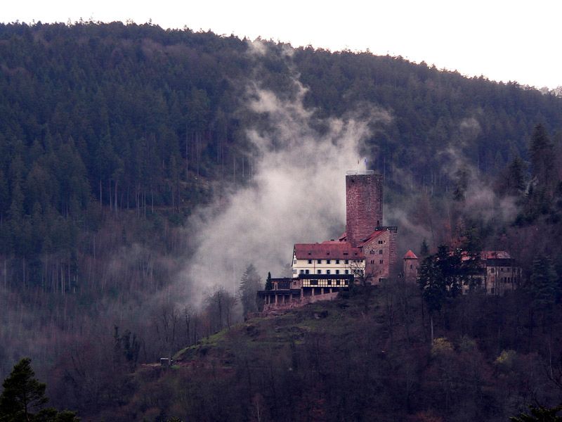 Nebel über Bad Liebenzell