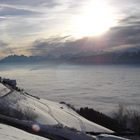 Nebel über Bruneck