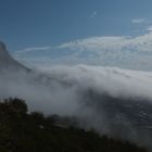 Nebel über Cape Town