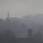 Nebel über Dachau`s Altstadt