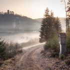 Nebel über dem Aachtal