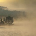 Nebel über dem Aartalsee