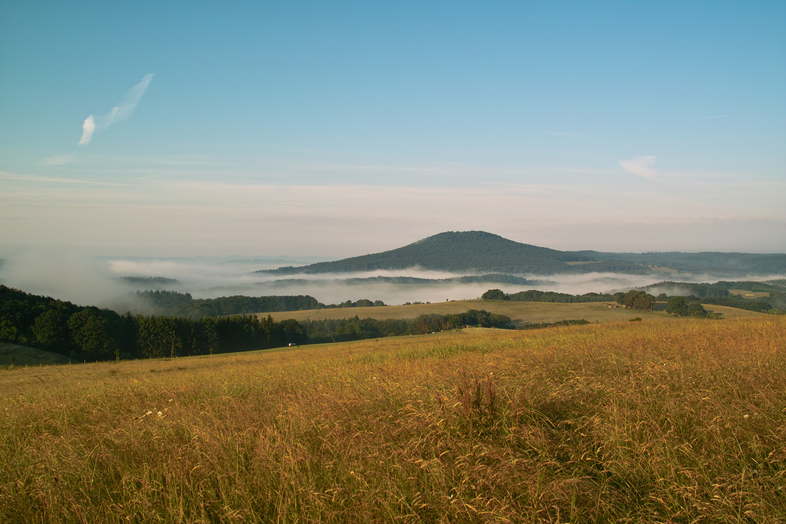 Nebel über dem Ahrtal