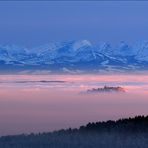 - Nebel über dem Bodensee -