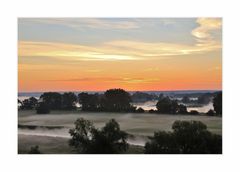 Nebel über dem Grenzland