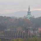 Nebel über dem herbstlichen Jelenia Gora