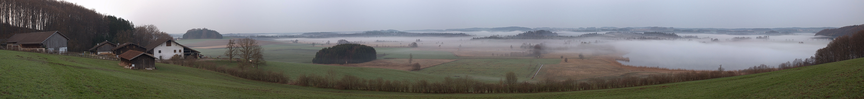 " Nebel über dem Ibmer Moor.." 1