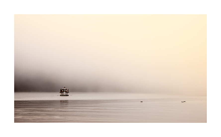 Nebel über dem Königssee