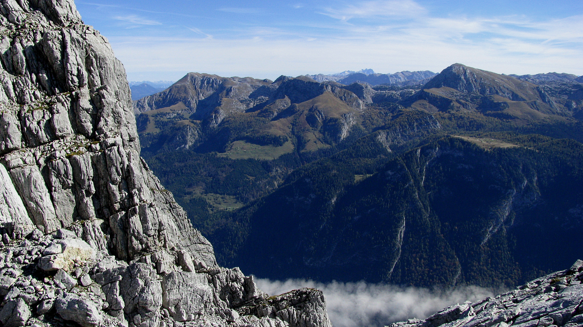 Nebel über dem Königssee