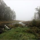 Nebel über dem Konik See