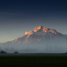 Nebel über dem Land