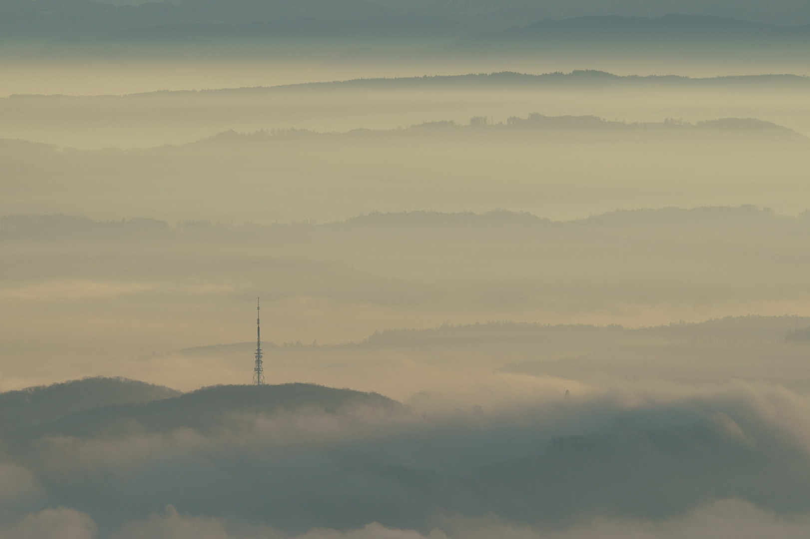 Nebel über dem Mittelland