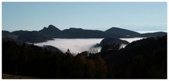 Nebel über dem Mittelland