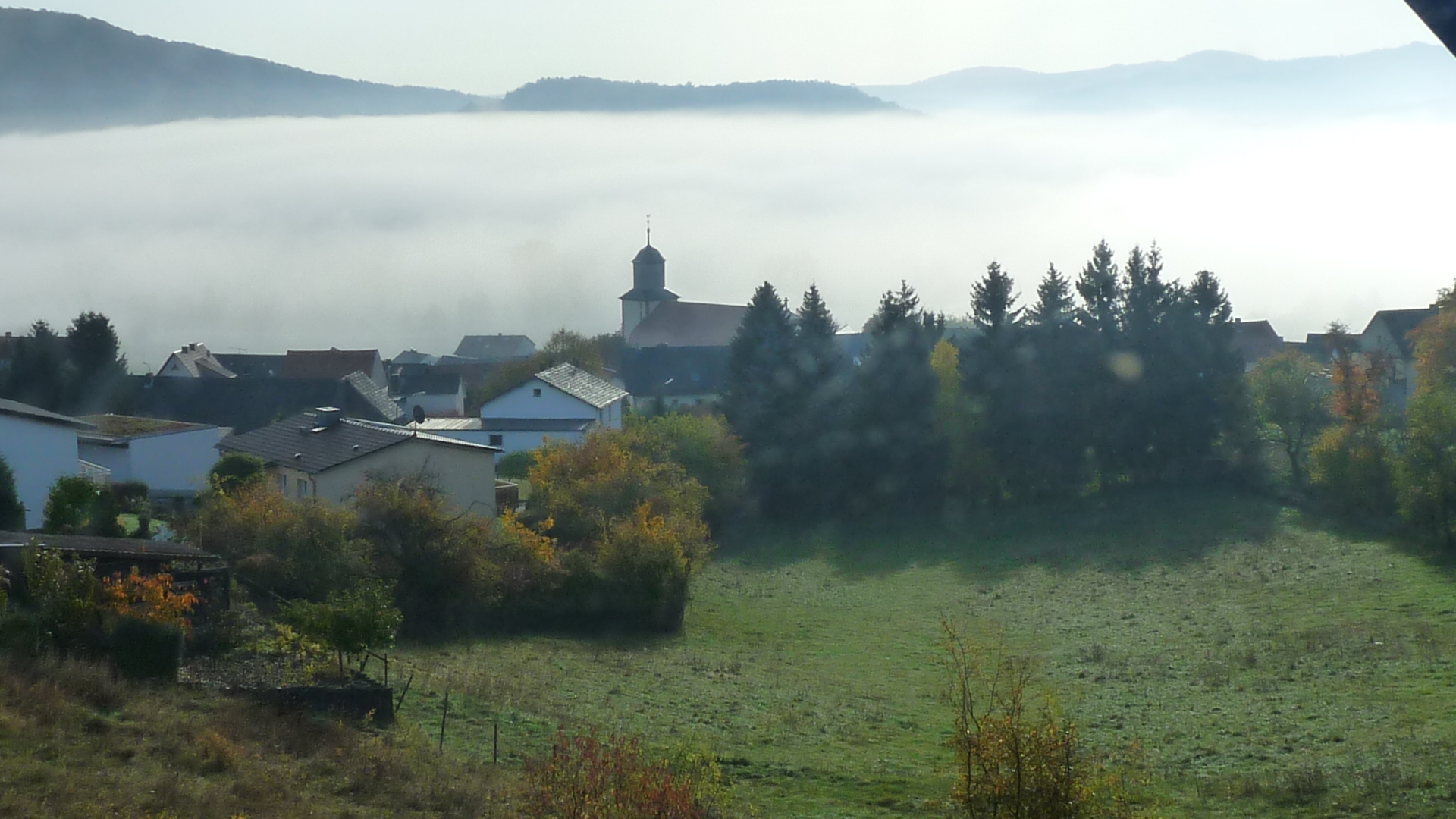 Nebel über dem Nüsttal