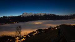 Nebel über dem Rheintal I