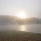 Nebel über dem See