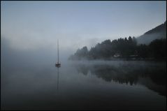 Nebel über dem See