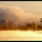 Nebel über dem See