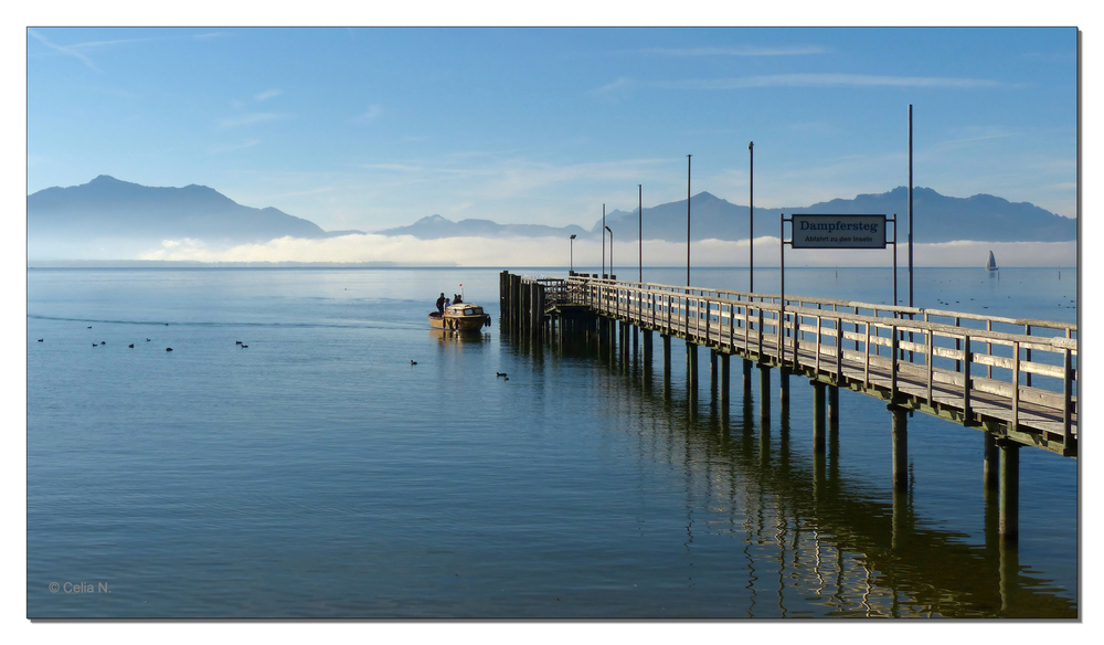 Nebel über dem See II