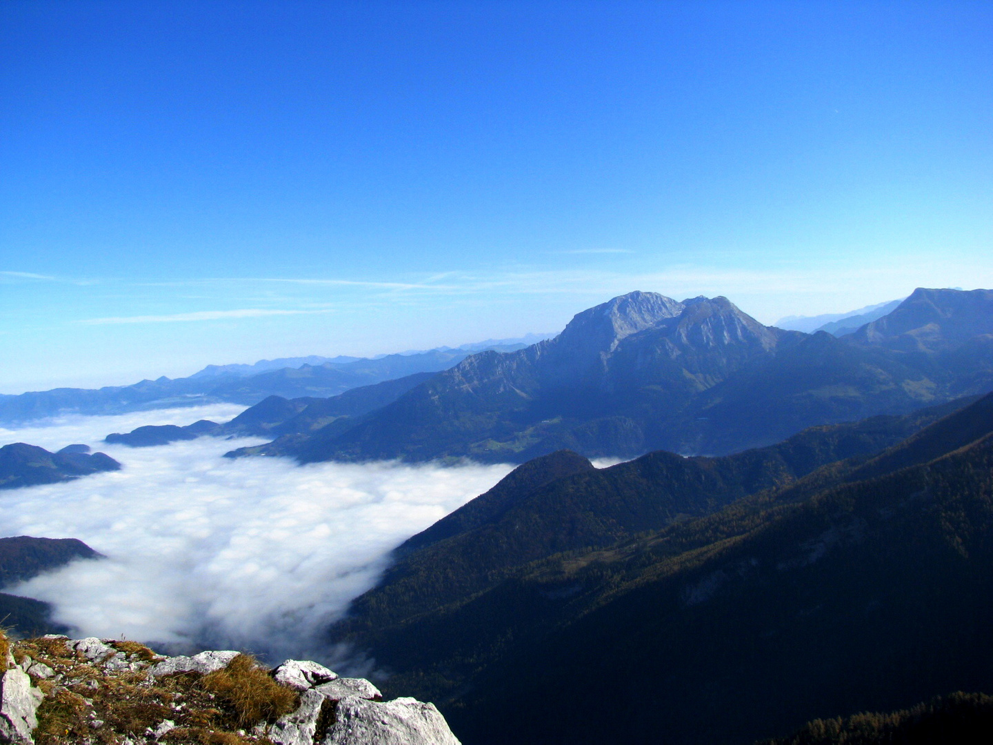 Nebel über den Berchtesgadener Land 1