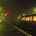 Nebel über den Gleisen