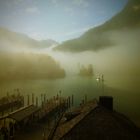 Nebel über den Königssee