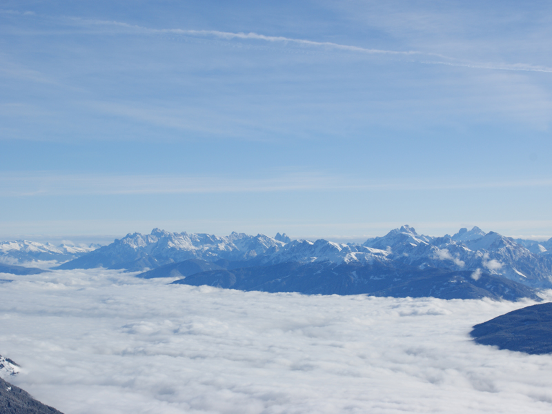 Nebel über den Pustertal / Val Pusteria