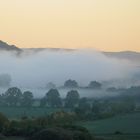 Nebel über der Eder in früher Morgenstunde