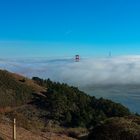 Nebel über der Golden Gate