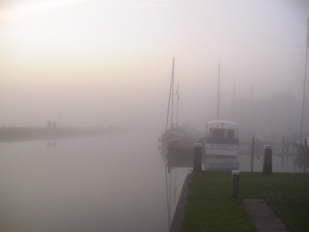 Nebel über der Gracht