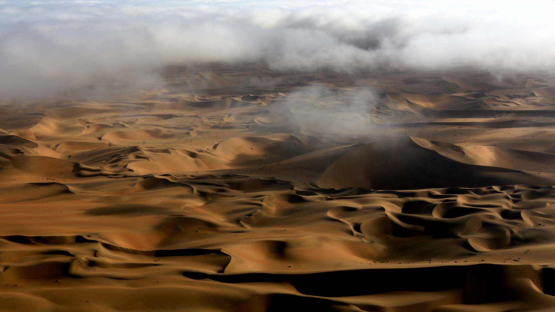 Nebel über der Namib