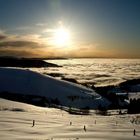 Nebel über der Oberrheinebene