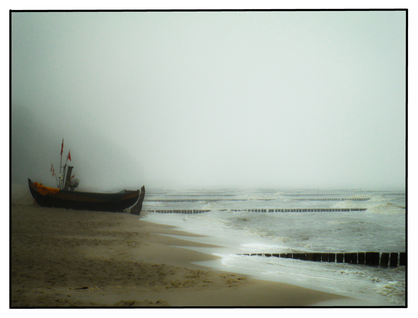 nebel über der ostsee